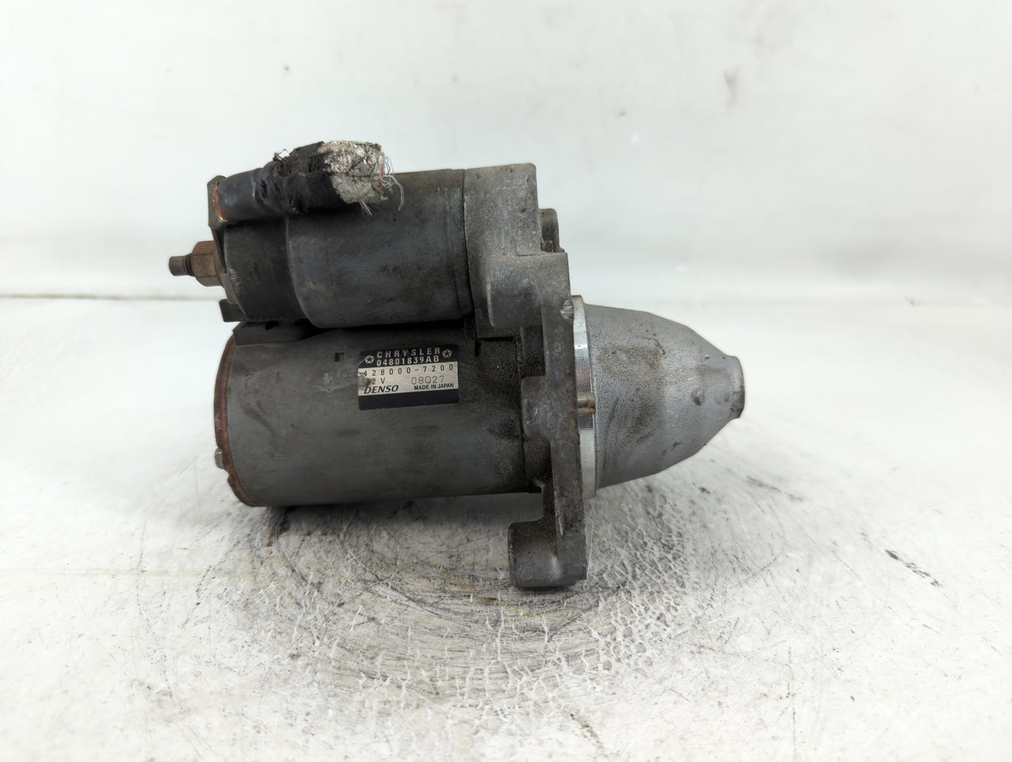 2011-2014 Chrysler 200 Car Starter Motor Solenoid OEM P/N:428000-7200 04801839AB Fits Fits 2011 2012 2013 2014 OEM Used Auto