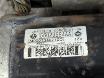 2011-2014 Chrysler 200 Car Starter Motor Solenoid OEM P/N:56029584AA Fits Fits 2011 2012 2013 2014 2015 2016 2017 OEM Used Auto Parts