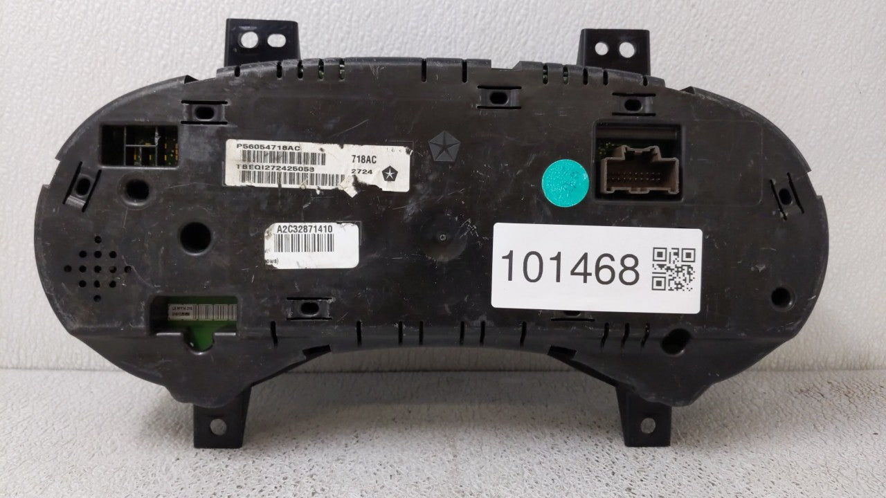2014 Chrysler 300 Instrument Cluster Speedometer Gauges P/N:P56054725AC P56054718AB, P56054718AC Fits OEM Used Auto Parts - 
