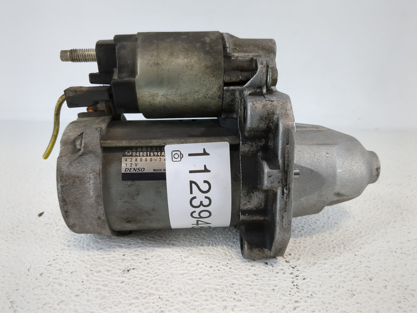 2011-2016 Chrysler 300 Car Starter Motor Solenoid OEM P/N:428000-7210 04801852AB Fits Fits 2011 2012 2013 2014 2015 2016 OEM