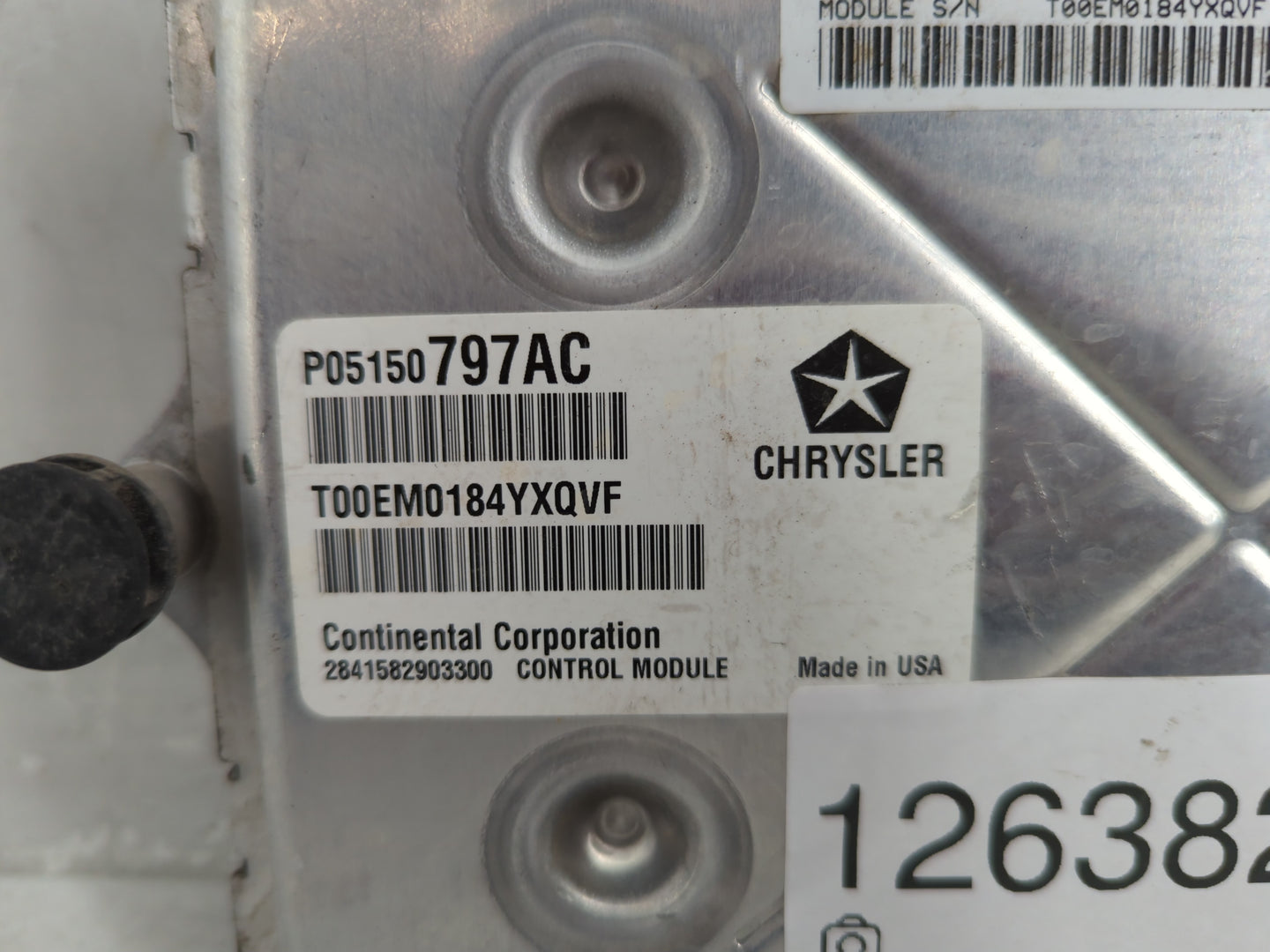 2014 Chrysler 300 PCM Engine Control Computer ECU ECM PCU OEM P/N:68212708AF P68212708AF, T00EM0184YXQVF, P05150797AC Fits O