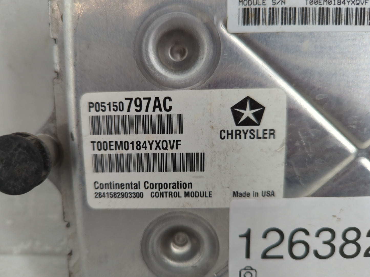 2014 Chrysler 300 PCM Engine Control Computer ECU ECM PCU OEM P/N:68212708AF P68212708AF, T00EM0184YXQVF, P05150797AC Fits O