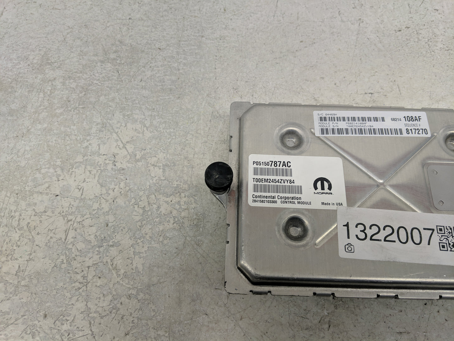 2014 Chrysler 300 PCM Engine Control Computer ECU ECM PCU OEM P/N:P68214108AF P05150787AC Fits OEM Used Auto Parts - Oemused