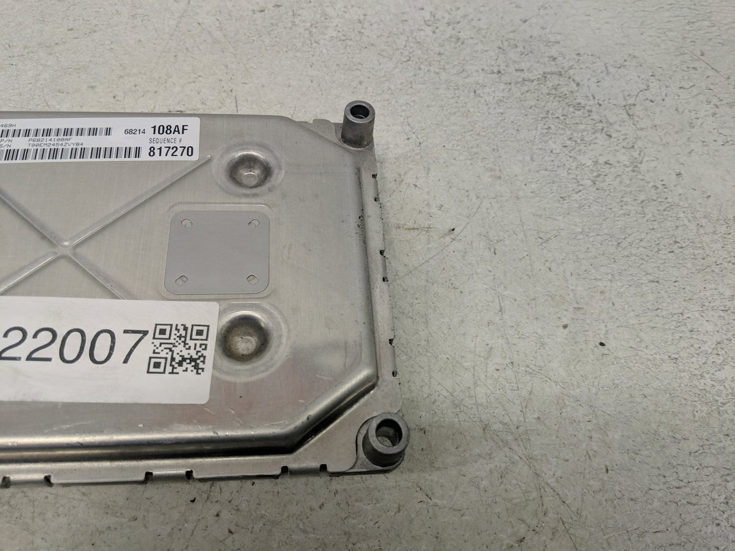 2014 Chrysler 300 PCM Engine Control Computer ECU ECM PCU OEM P/N:P68214108AF P05150787AC Fits OEM Used Auto Parts - Oemused