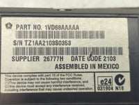 2013-2014 Chrysler 300 Climate Control Module Temperature AC/Heater Replacement P/N:1VD68AAAAA Fits Fits 2013 2014 OEM Used 
