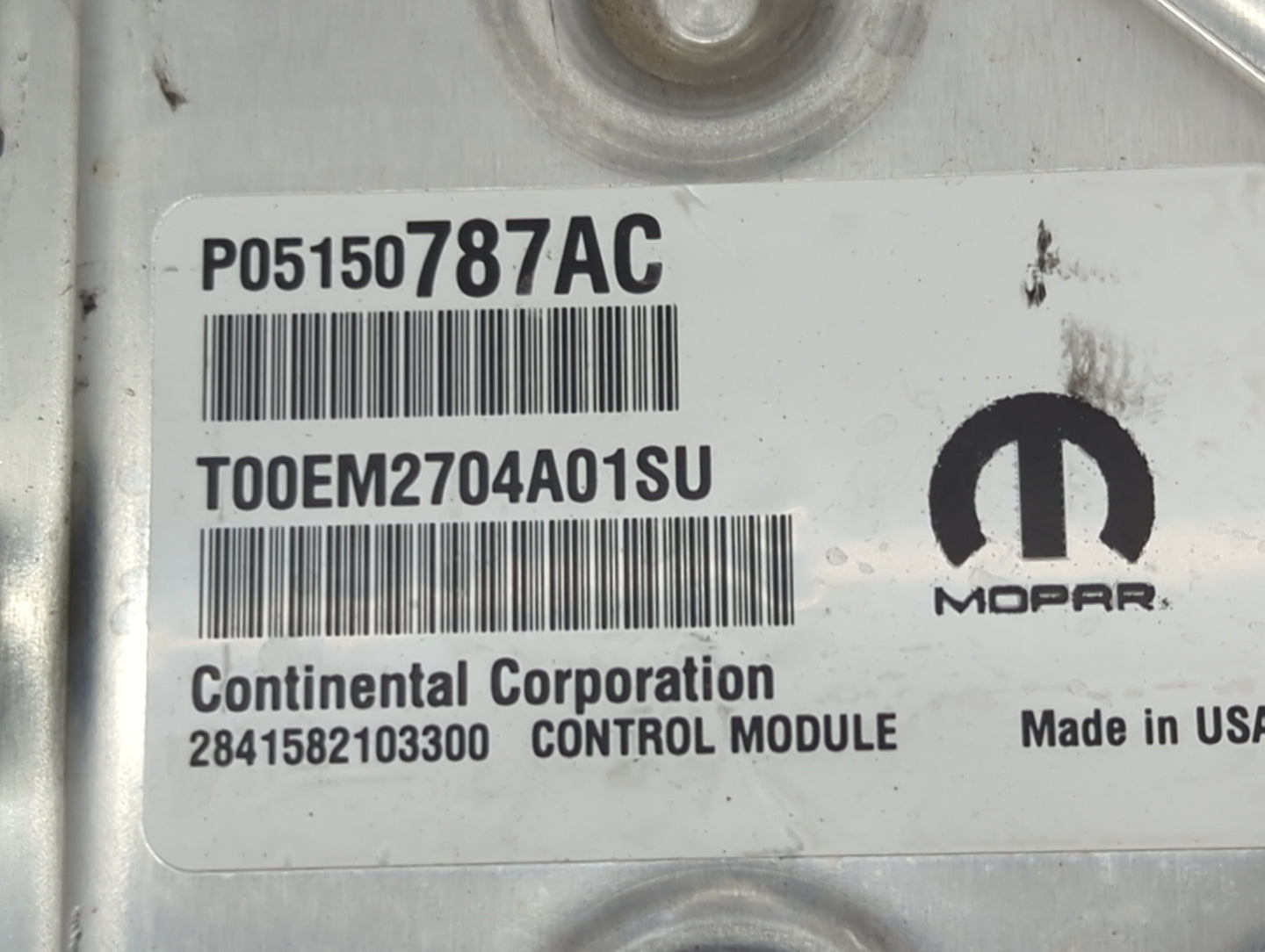 2014 Chrysler 300 PCM Engine Control Computer ECU ECM PCU OEM P/N:P05150787AC T00EM2704A01SU, 68214108AF, P68214100AF Fits O