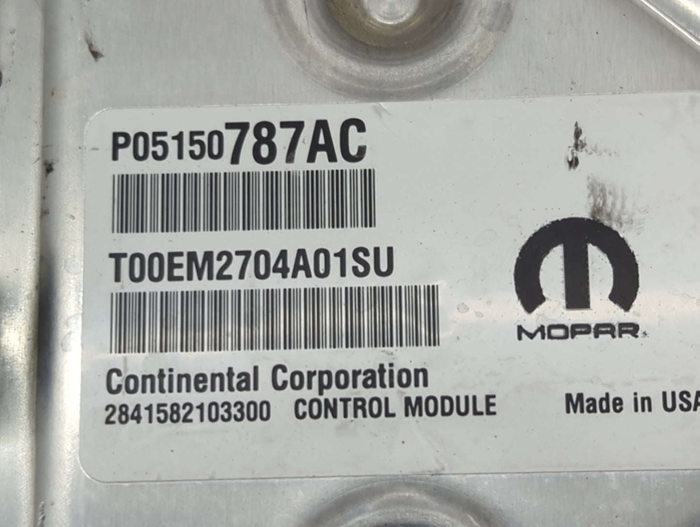 2014 Chrysler 300 PCM Engine Control Computer ECU ECM PCU OEM P/N:P05150787AC T00EM2704A01SU, 68214108AF, P68214100AF Fits O