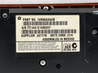 2013-2014 Chrysler 300 Climate Control Module Temperature AC/Heater Replacement P/N:1VH35AAAAB Fits Fits 2013 2014 OEM Used 