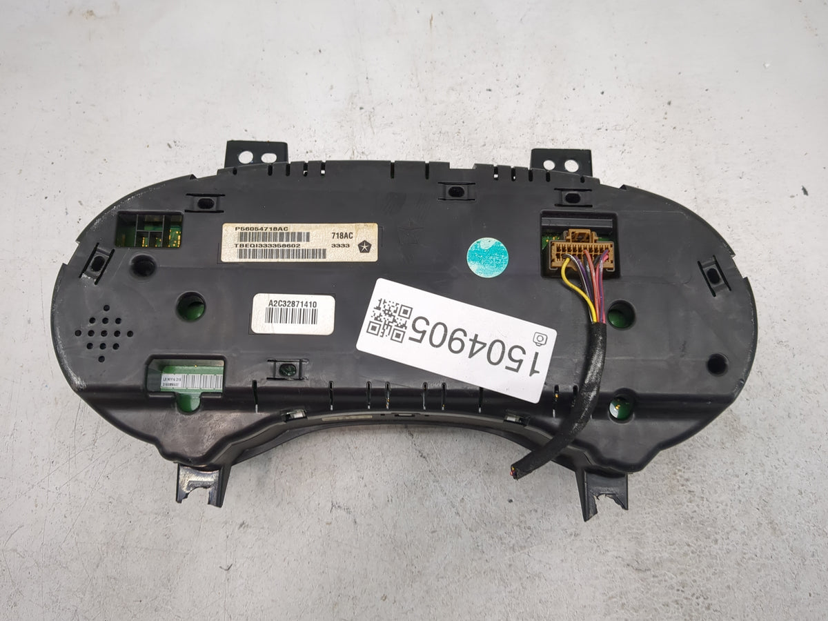 2014 Chrysler 300 Instrument Cluster Speedometer Gauges P/N:P56054718AC A2C32871410, TBEQI333358602 Miles:118K Fits OEM Used