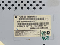 2011-2014 Chrysler 300 Information Radio Display Screen 1509078 - Oemusedautoparts1.com