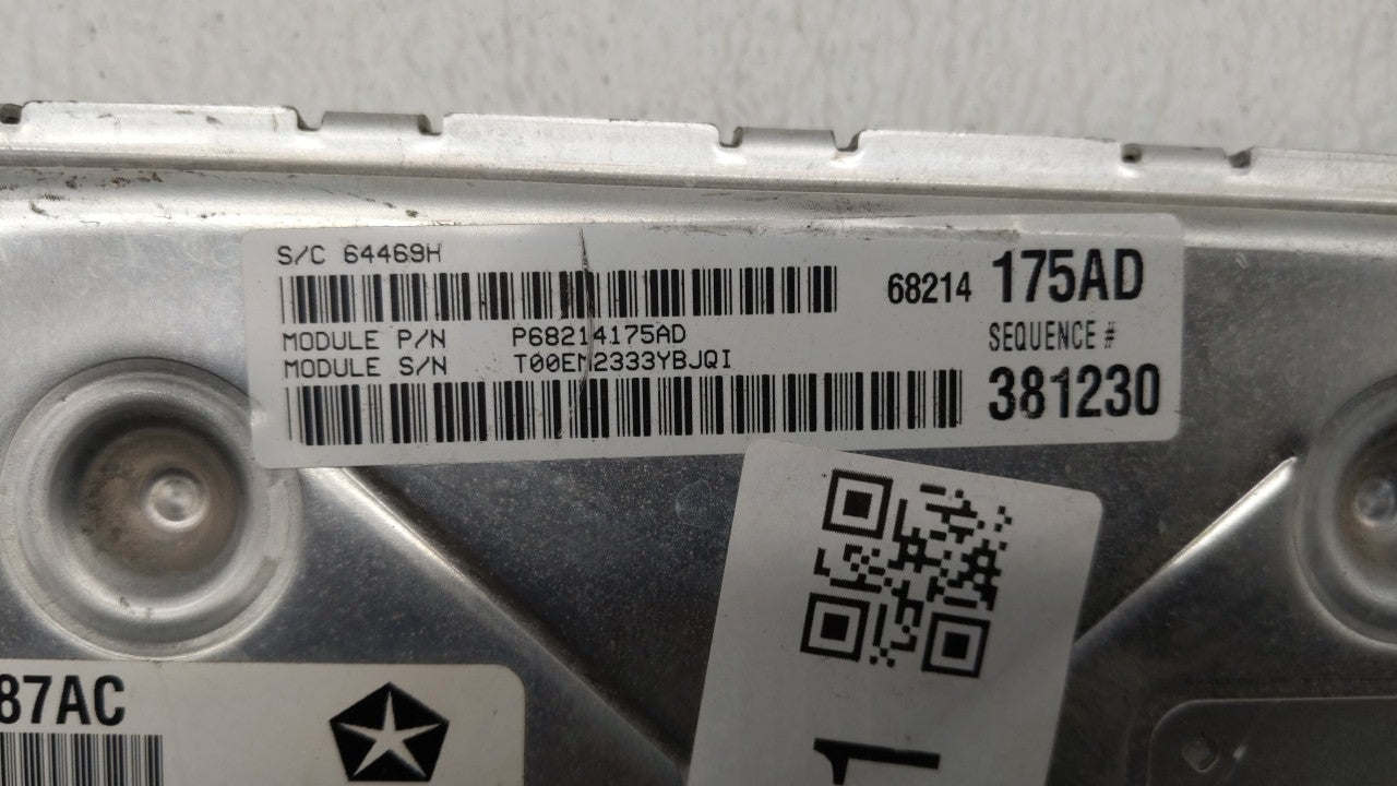 2014 Chrysler 300 PCM Engine Control Computer ECU ECM PCU OEM P/N:P05150787AC P68214204AD, P68214204AF, P68214175AF Fits OEM