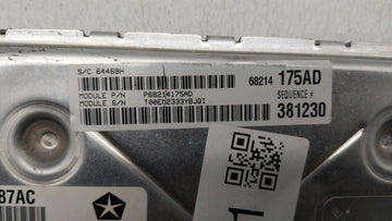 2014 Chrysler 300 PCM Engine Control Computer ECU ECM PCU OEM P/N:P05150787AC P68214204AD, P68214204AF, P68214175AF Fits OEM Used Auto Parts