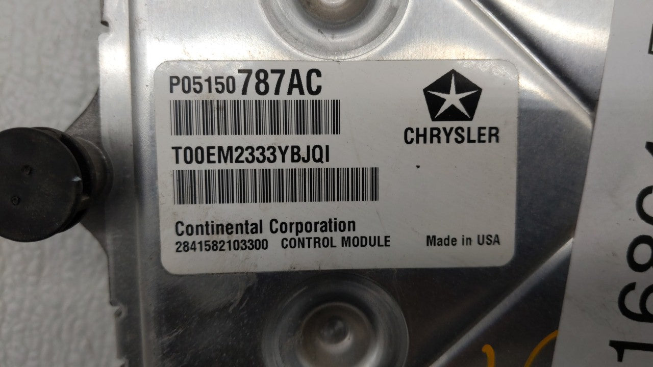 2014 Chrysler 300 PCM Engine Control Computer ECU ECM PCU OEM P/N:P05150787AC P68214204AD, P68214204AF, P68214175AF Fits OEM