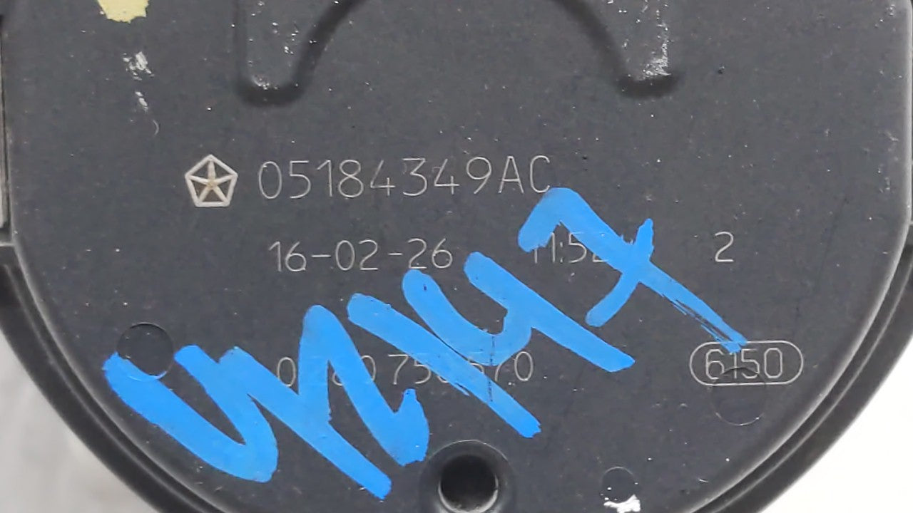 2011-2022 Chrysler 300 Throttle Body P/N:05184349AC 05184349AE Fits OEM Used Auto Parts - Oemusedautoparts1.com