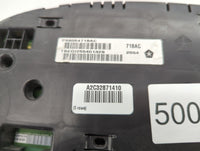 2014 Chrysler 300 Instrument Cluster Speedometer Gauges P/N:56054718AC 56054725AB Fits OEM Used Auto Parts - Oemusedautopart