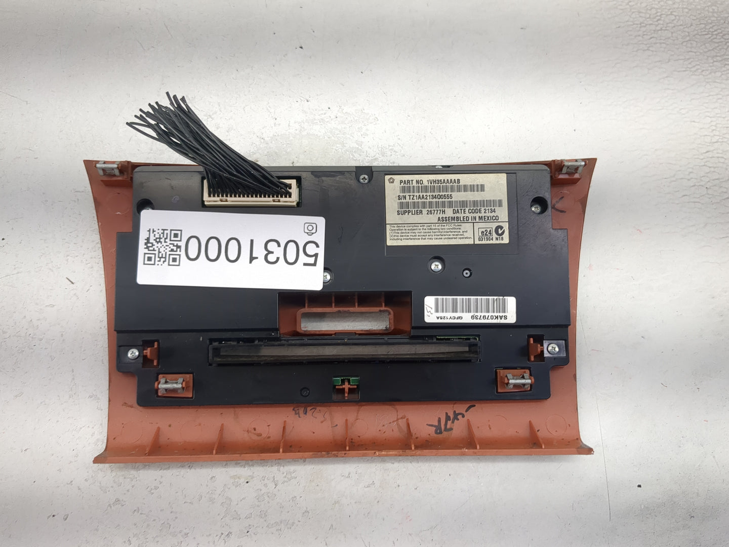 2013-2014 Chrysler 300 Climate Control Module Temperature AC/Heater Replacement P/N:1VH35AAAAB 1VH95AAAAB Fits Fits 2013 201