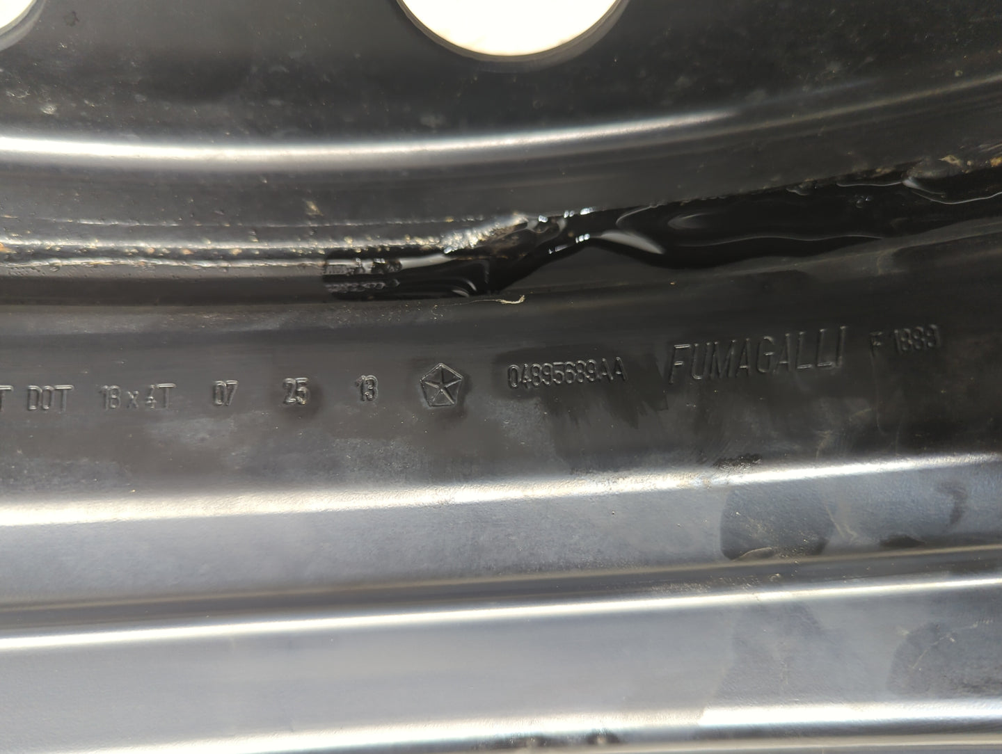 2005-2022 Chrysler 300 Spare Donut Tire Wheel Rim Oem 5036166 - Oemusedautoparts1.com