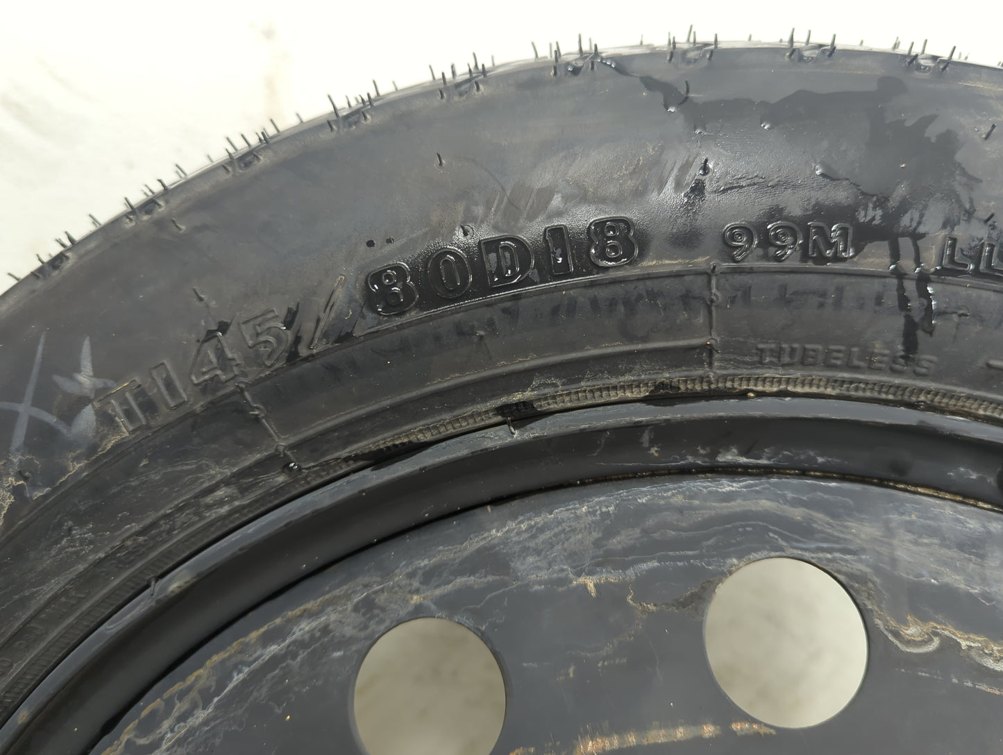 2005-2022 Chrysler 300 Spare Donut Tire Wheel Rim Oem 5036166 - Oemusedautoparts1.com