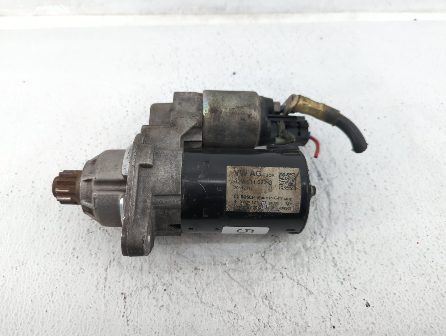 2011-2016 Chrysler 300 Car Starter Motor Solenoid OEM P/N:02M 911 023 G Fits Fits 2011 2012 2013 2014 2015 2016 OEM Used Aut
