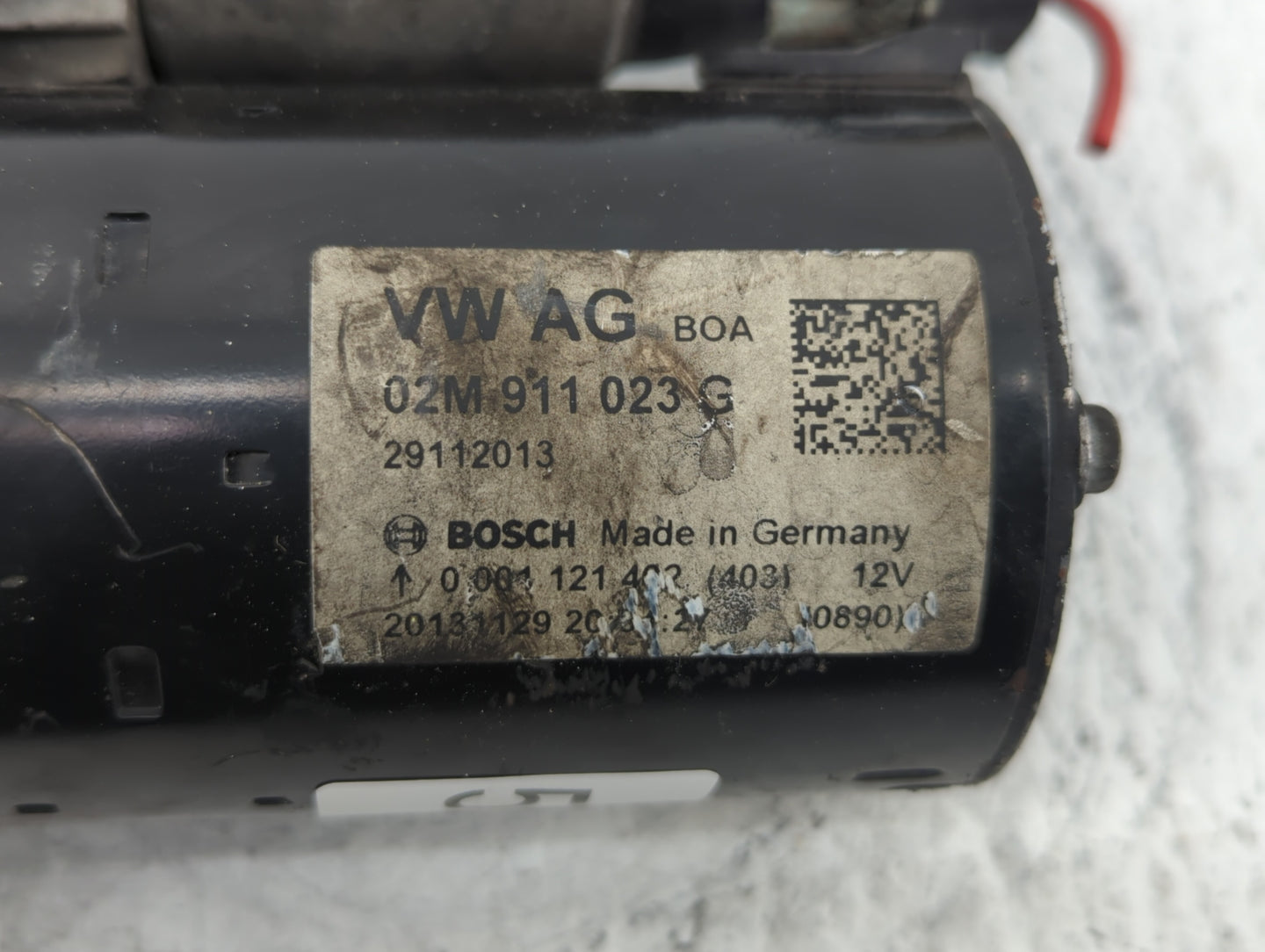 2011-2016 Chrysler 300 Car Starter Motor Solenoid OEM P/N:02M 911 023 G Fits Fits 2011 2012 2013 2014 2015 2016 OEM Used Aut