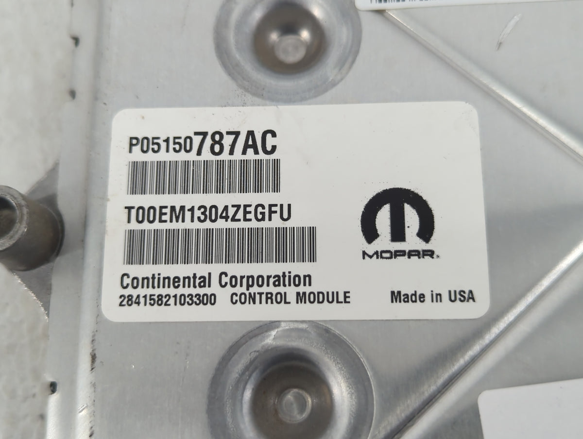 2014 Chrysler 300 PCM Engine Control Computer ECU ECM PCU OEM P/N:P05150787AC P68214108AF OEM Used Auto Parts - Oemusedautop