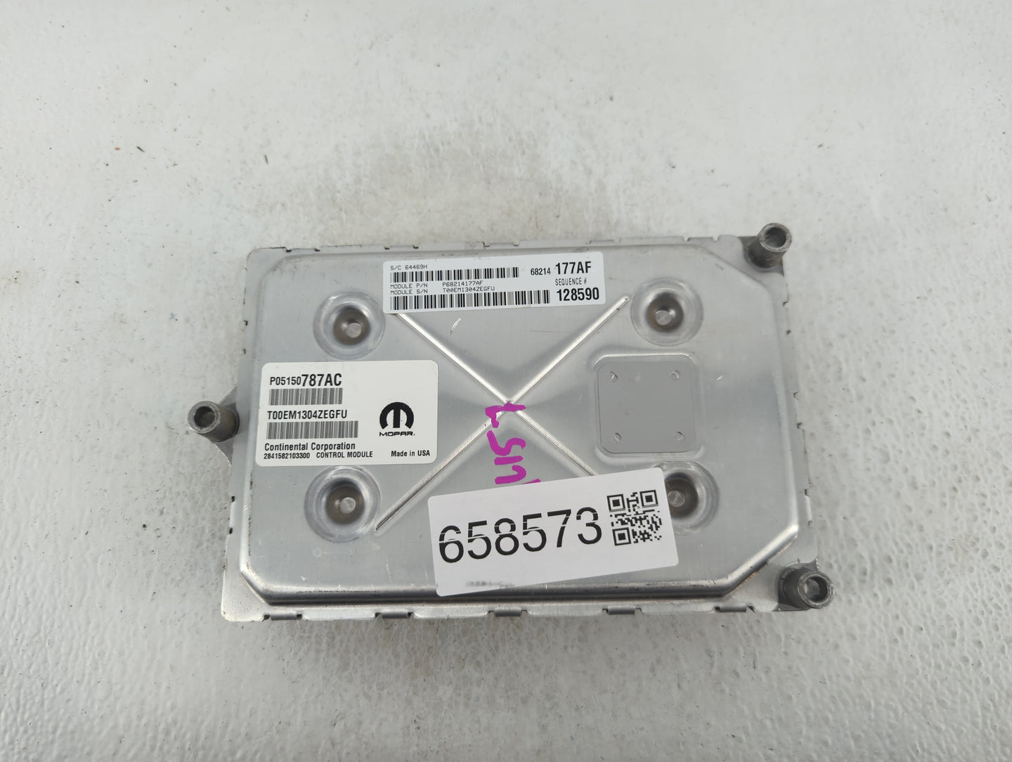 2014 Chrysler 300 PCM Engine Control Computer ECU ECM PCU OEM P/N:P05150787AC P68214108AF Fits OEM Used Auto Parts - Oemused