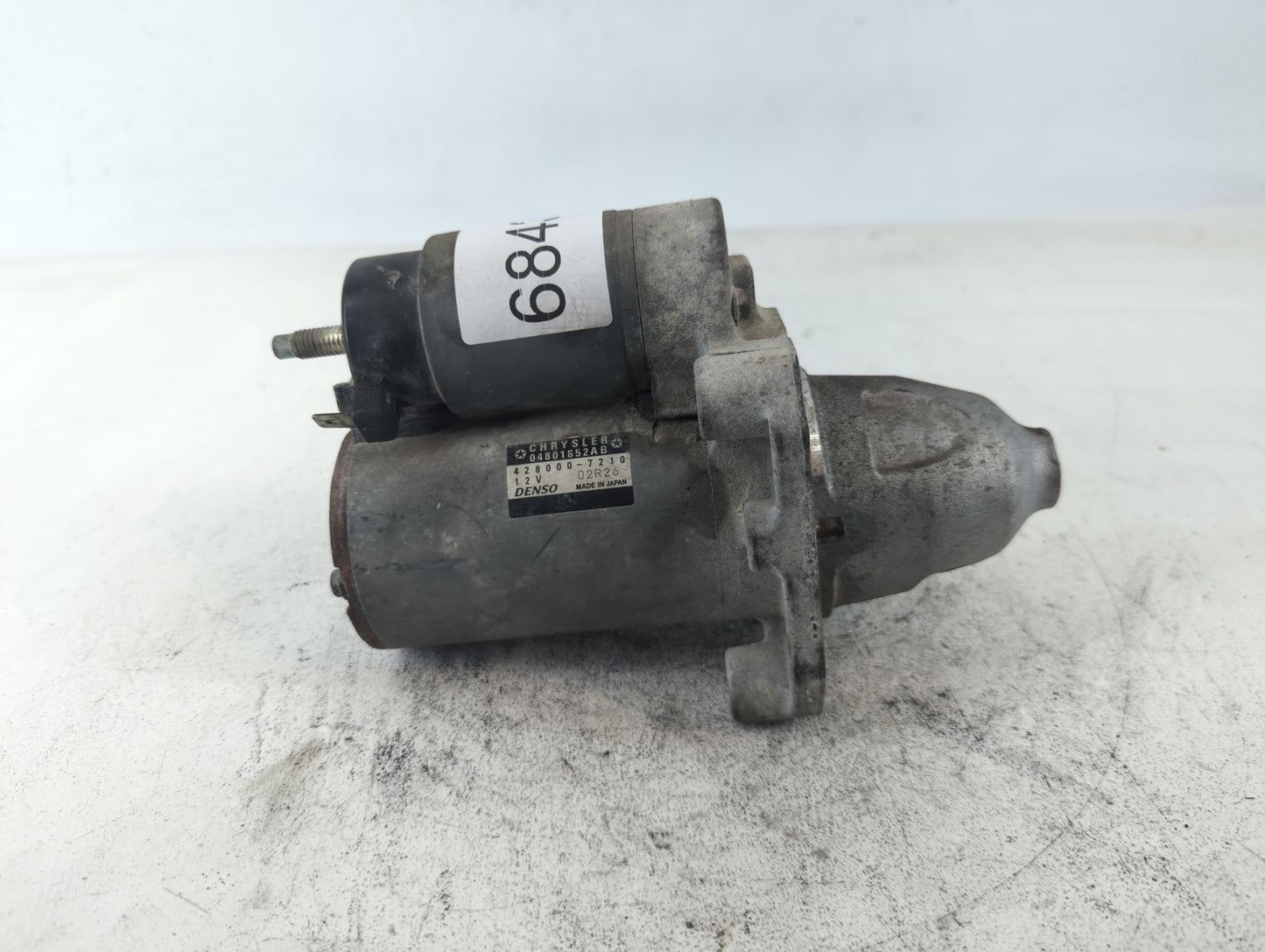 2011-2016 Chrysler 300 Car Starter Motor Solenoid OEM P/N:428000-7210 04801852AB Fits Fits 2011 2012 2013 2014 2015 2016 OEM