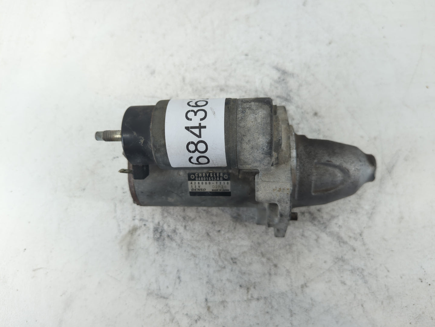 2011-2016 Chrysler 300 Car Starter Motor Solenoid OEM P/N:428000-7210 04801852AB Fits Fits 2011 2012 2013 2014 2015 2016 OEM
