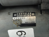 2011-2016 Chrysler 300 Car Starter Motor Solenoid OEM P/N:04801852AB 428000-7210 Fits Fits 2011 2012 2013 2014 2015 2016 OEM