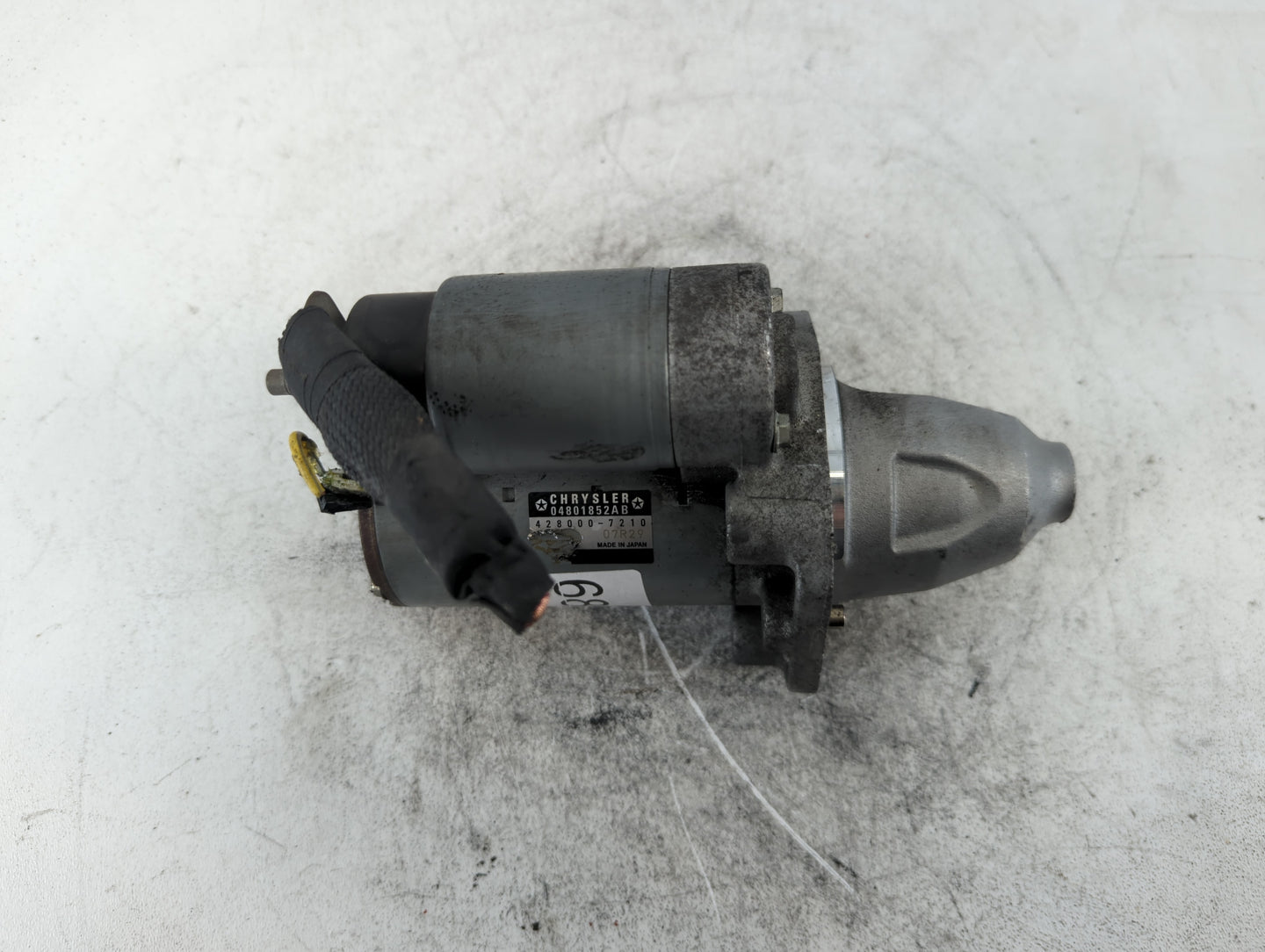 2011-2016 Chrysler 300 Car Starter Motor Solenoid OEM P/N:04801852AB 428000-7210 Fits Fits 2011 2012 2013 2014 2015 2016 OEM