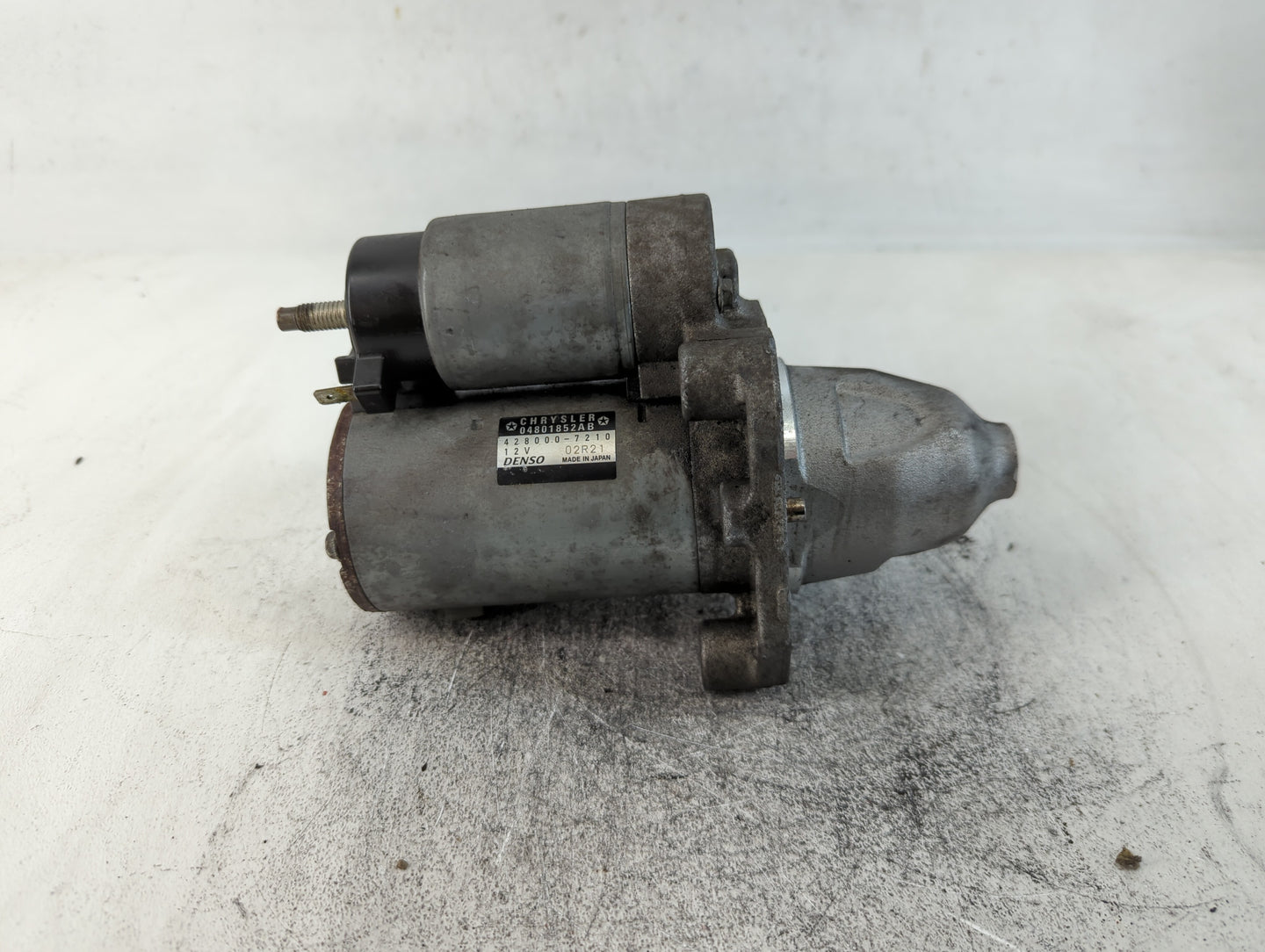 2011-2016 Chrysler 300 Car Starter Motor Solenoid OEM P/N:428000-7210 04801852AB Fits Fits 2011 2012 2013 2014 2015 2016 OEM