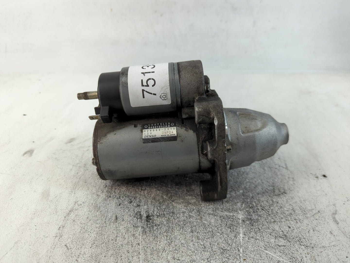 2011-2016 Chrysler 300 Car Starter Motor Solenoid OEM P/N:428000-7210 04801852AB Fits Fits 2011 2012 2013 2014 2015 2016 OEM