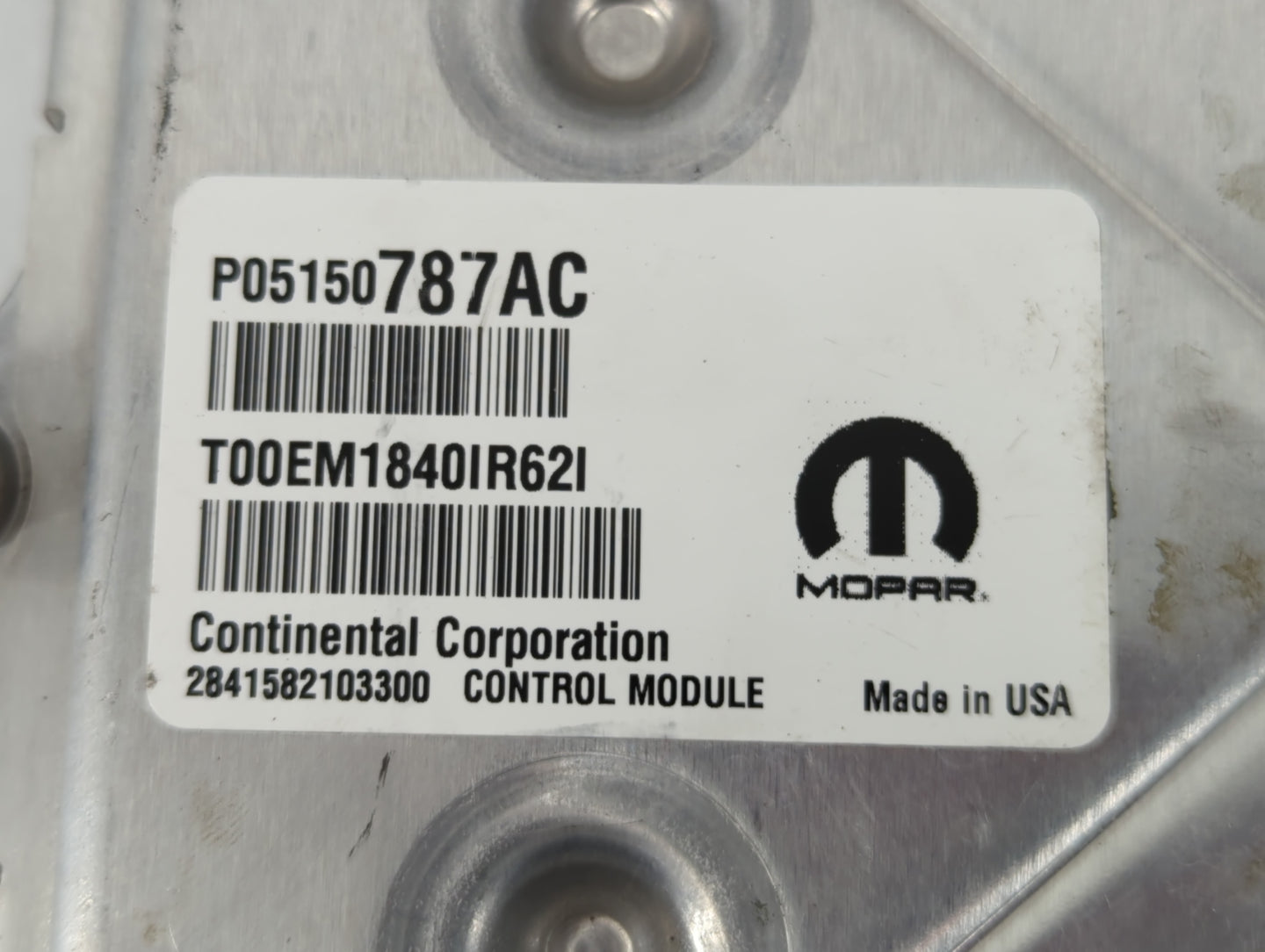 2014 Chrysler 300 PCM Engine Control Computer ECU ECM PCU OEM P/N:P05150787AC Fits OEM Used Auto Parts - Oemusedautoparts1.c