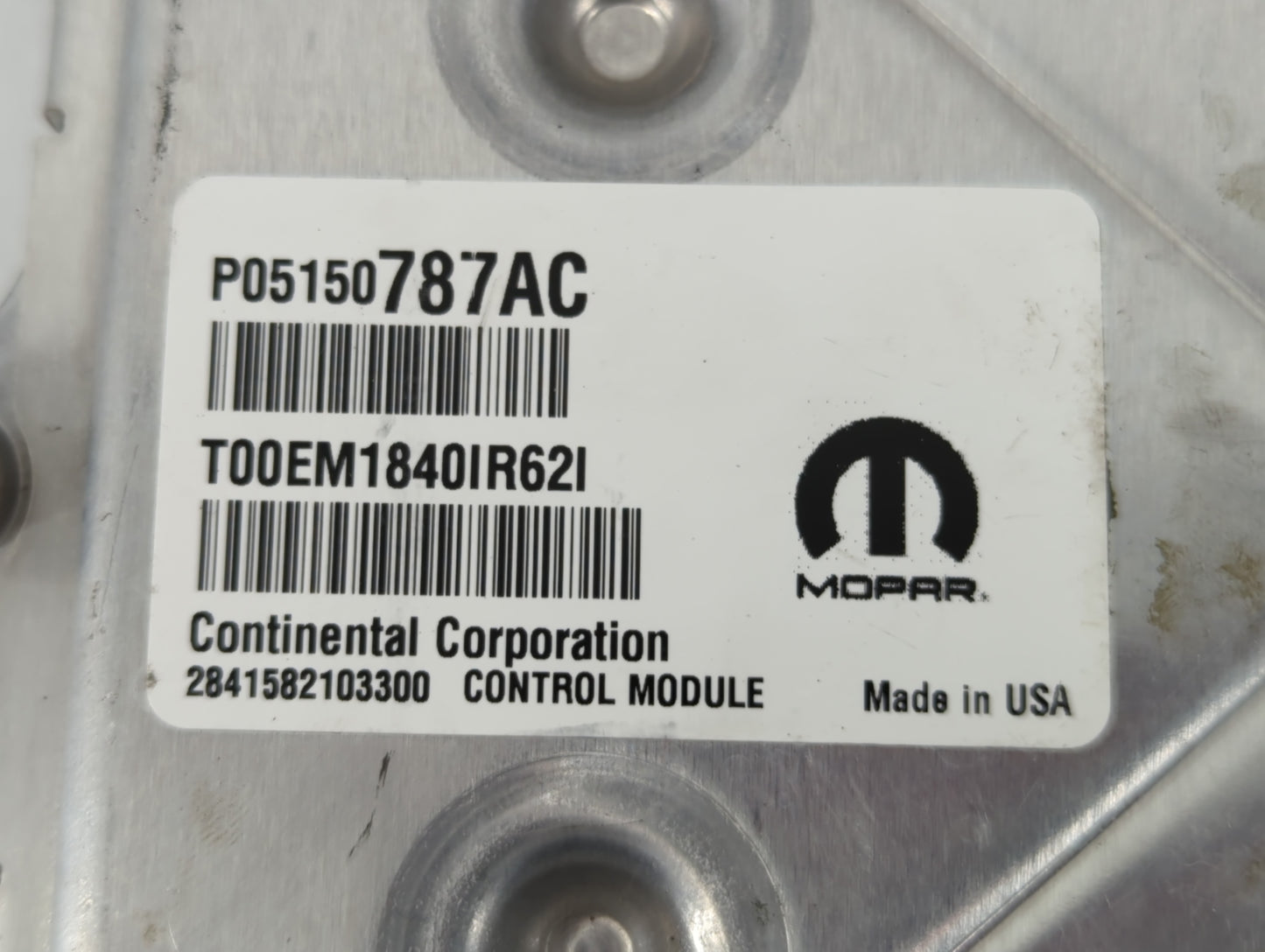 2014 Chrysler 300 PCM Engine Control Computer ECU ECM PCU OEM P/N:P05150787AC Fits OEM Used Auto Parts - Oemusedautoparts1.c