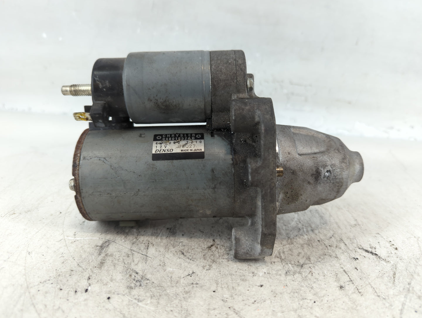 2011-2016 Chrysler 300 Car Starter Motor Solenoid OEM P/N:428000-7210 Fits Fits 2011 2012 2013 2014 2015 2016 OEM Used Auto 