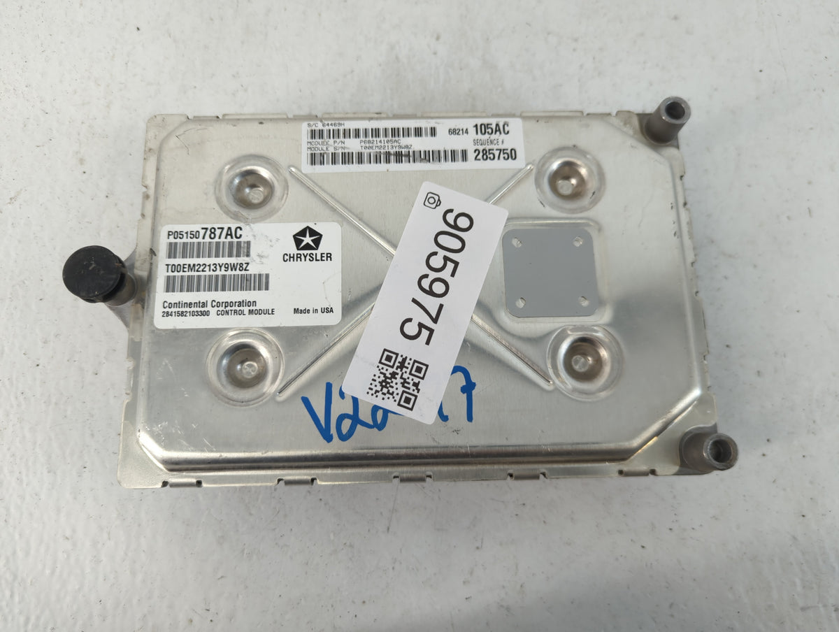 2014 Chrysler 300 PCM Engine Control Computer ECU ECM PCU OEM P/N:P05150787AC OEM Used Auto Parts - Oemusedautoparts1.com