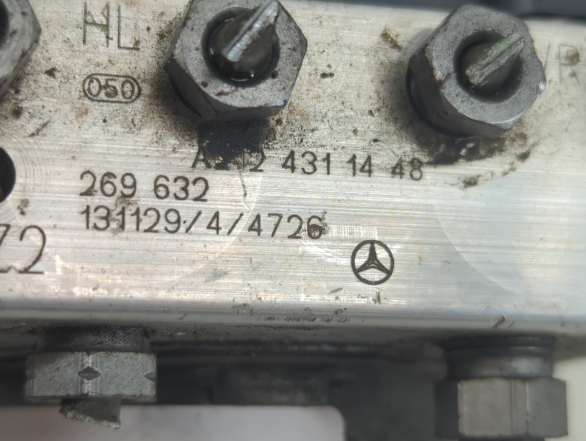 2014 Chrysler E Class Anti-Lock Brake ABS Pump Module Actuator OEM P/N:A212 431 14 Fits OEM Used Auto Parts - Oemusedautopar