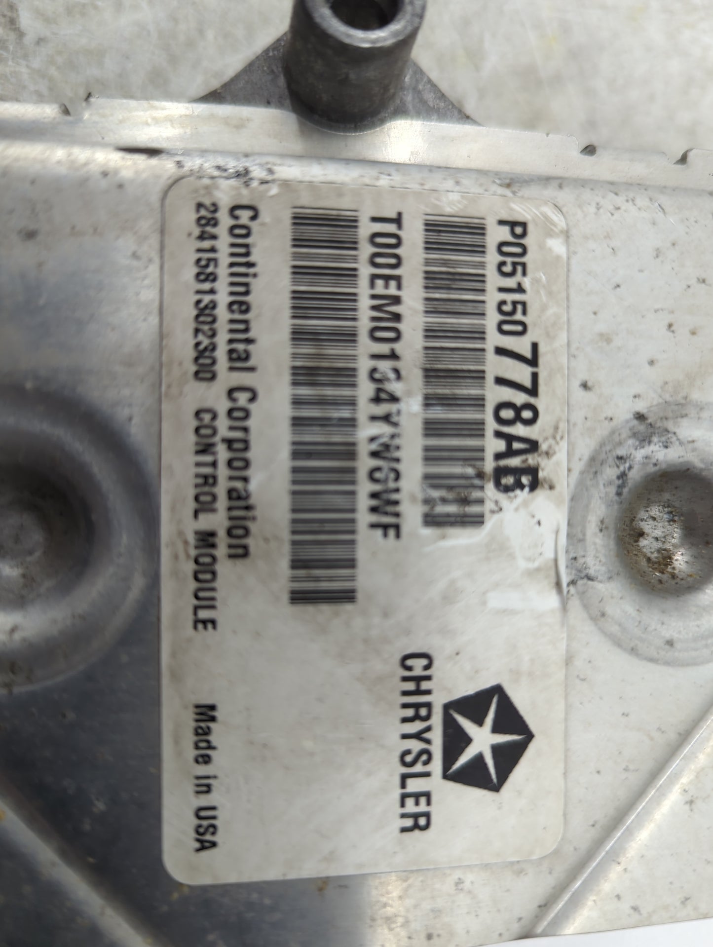 2014 Chrysler Town and Country PCM Engine Control Computer ECU ECM PCU OEM P/N:P05150778AB T00EM0134YWSWF, 28415813023D0 Fit
