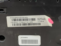2014 Chrysler Town and Country Instrument Cluster Speedometer Gauges P/N:P56054925AA TE5QI176473126, A2C30086509 Miles: Fits