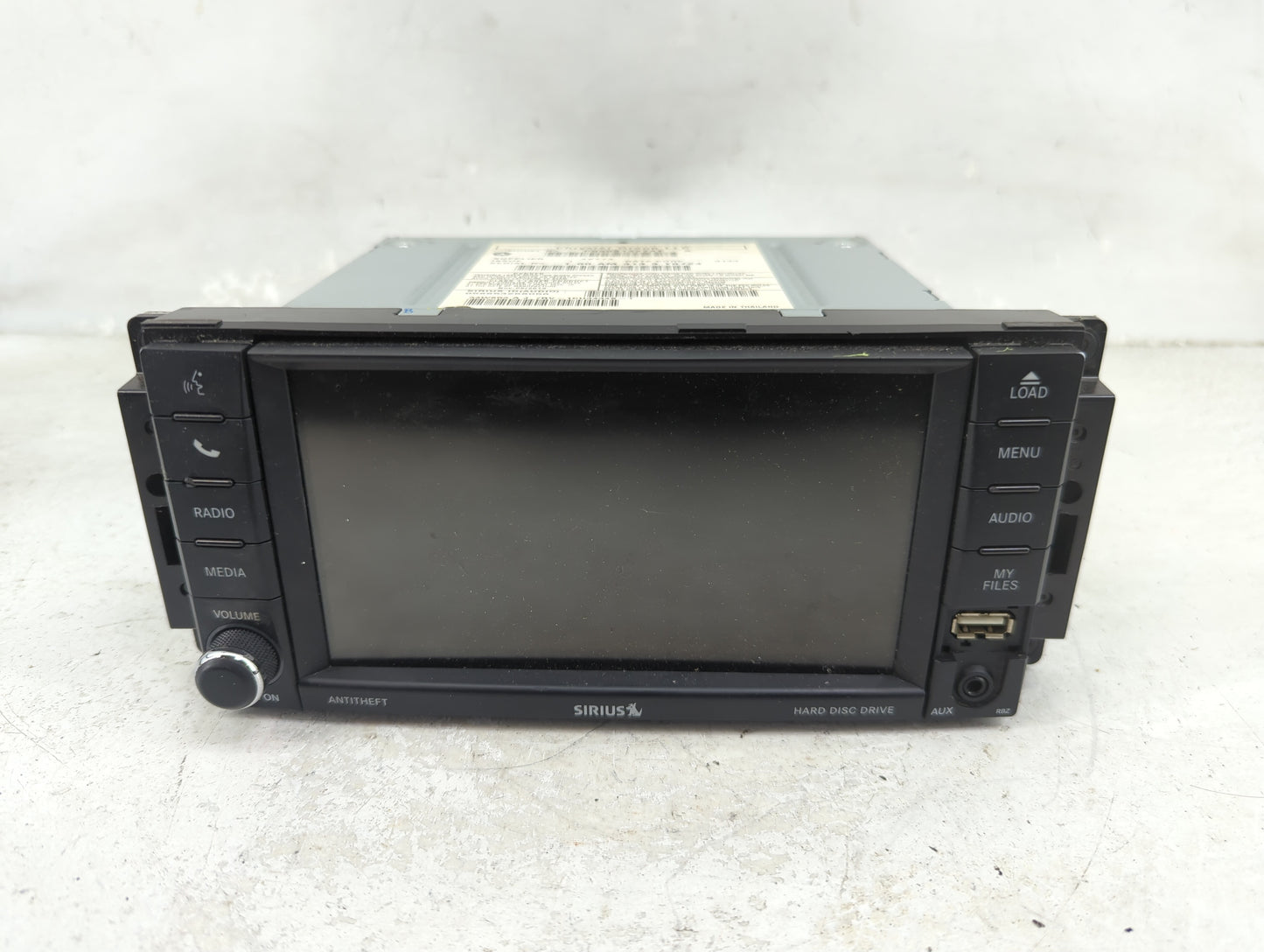 2014 Chrysler Town and Country Radio AM FM Cd Player Receiver Replacement P/N:P05091327AE Fits OEM Used Auto Parts - Oemused