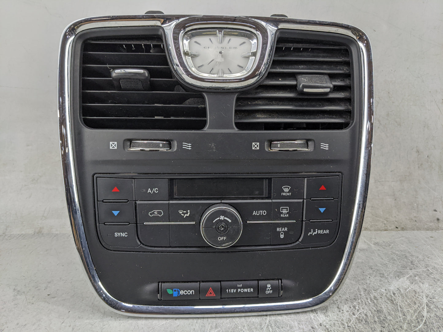 2014 Chrysler Town and Country Climate Control Module Temperature AC/Heater Replacement P/N:55111236AF P55111236AF Fits OEM 