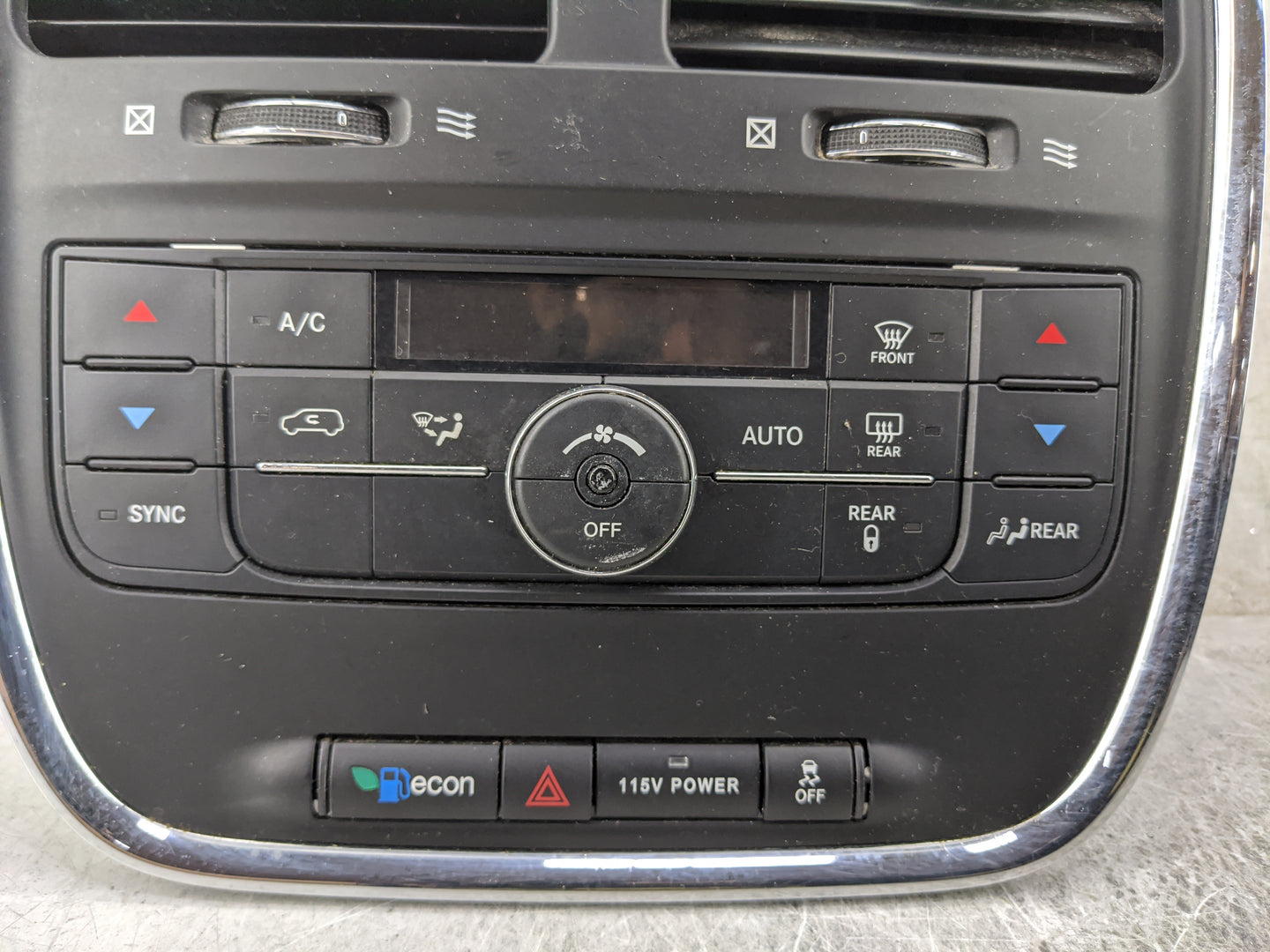 2014 Chrysler Town and Country Climate Control Module Temperature AC/Heater Replacement P/N:55111236AF P55111236AF Fits OEM 