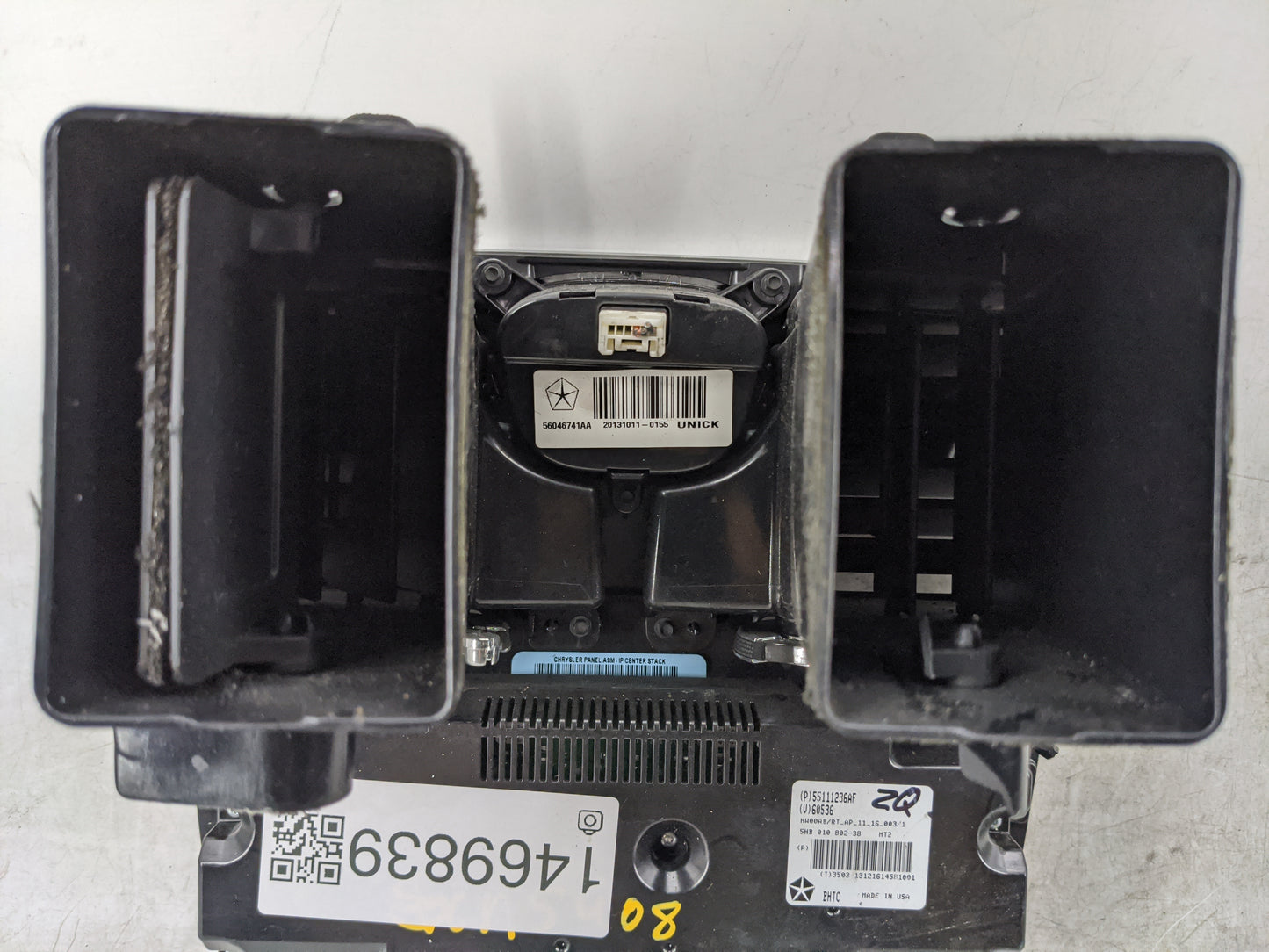 2014 Chrysler Town and Country Climate Control Module Temperature AC/Heater Replacement P/N:55111236AF P55111236AF Fits OEM 