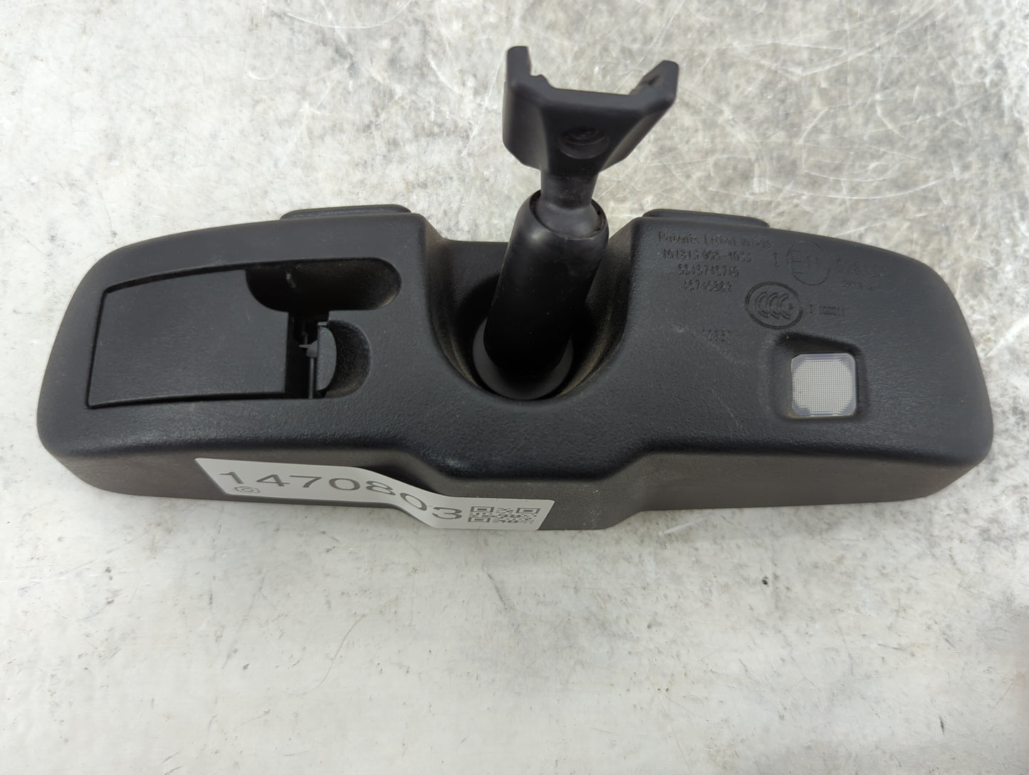 2014 Chrysler Town and Country Interior Rear View Mirror Replacement OEM P/N:026130 GNTX-610 Fits Fits 2013 2015 2016 2017 O