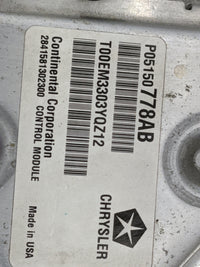 2014 Chrysler Town and Country PCM Engine Control Computer ECU ECM PCU OEM P/N:P05150778AB T00EM3303YQZ12, P68020861AF Fits 