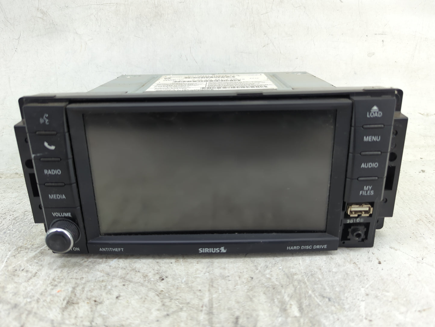 2014 Chrysler Town and Country Radio AM FM Cd Player Receiver Replacement P/N:P05091327AE Fits Fits 2013 2015 2016 OEM Used 