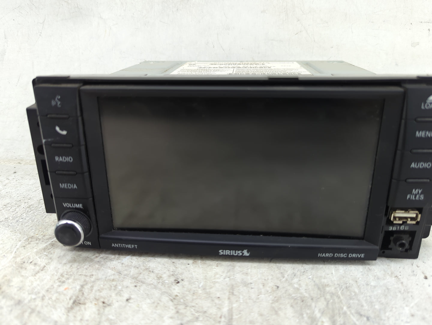 2014 Chrysler Town and Country Radio AM FM Cd Player Receiver Replacement P/N:P05091327AE Fits Fits 2013 2015 2016 OEM Used 