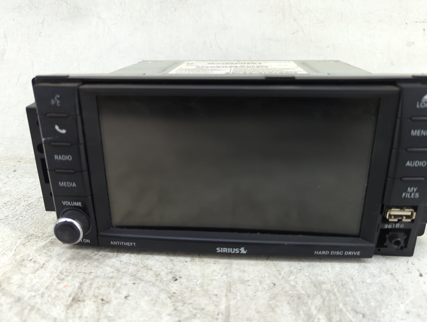 2014 Chrysler Town and Country Radio AM FM Cd Player Receiver Replacement P/N:P05091327AE Fits Fits 2013 2015 2016 OEM Used 