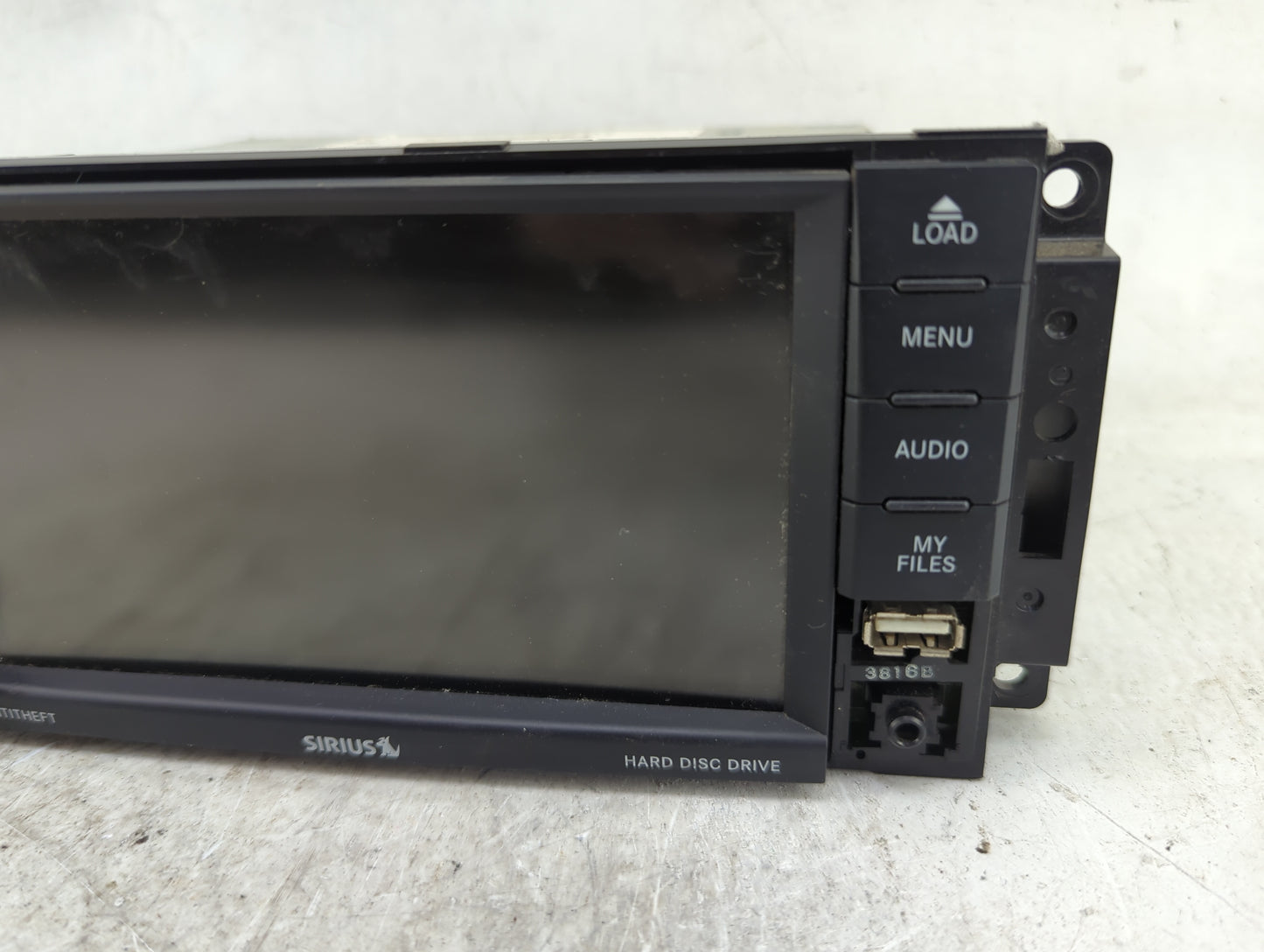 2014 Chrysler Town and Country Radio AM FM Cd Player Receiver Replacement P/N:P05091327AE Fits Fits 2013 2015 2016 OEM Used 