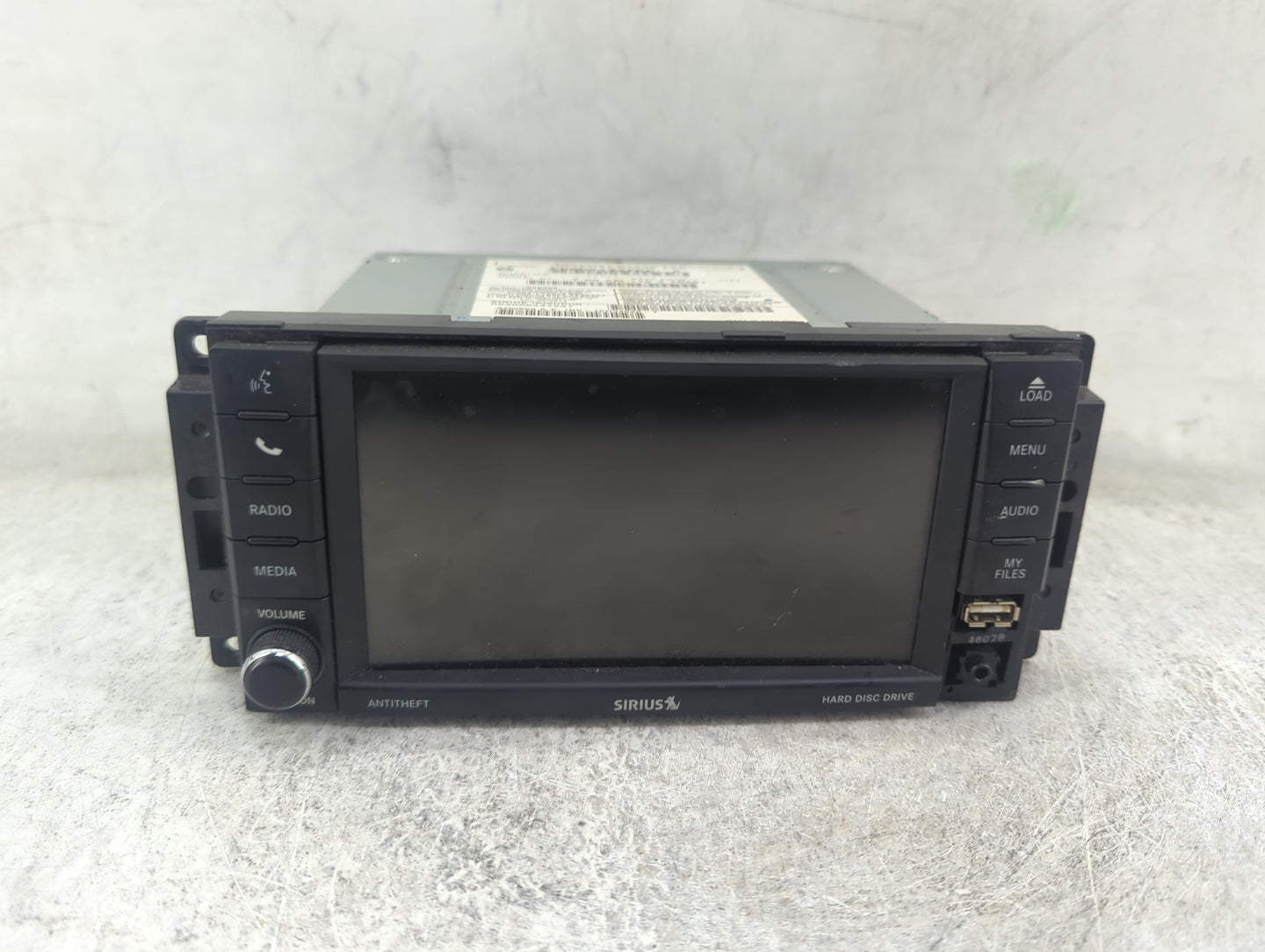 2014 Chrysler Town and Country Radio AM FM Cd Player Receiver Replacement P/N:P05091327AE Fits OEM Used Auto Parts - Oemused